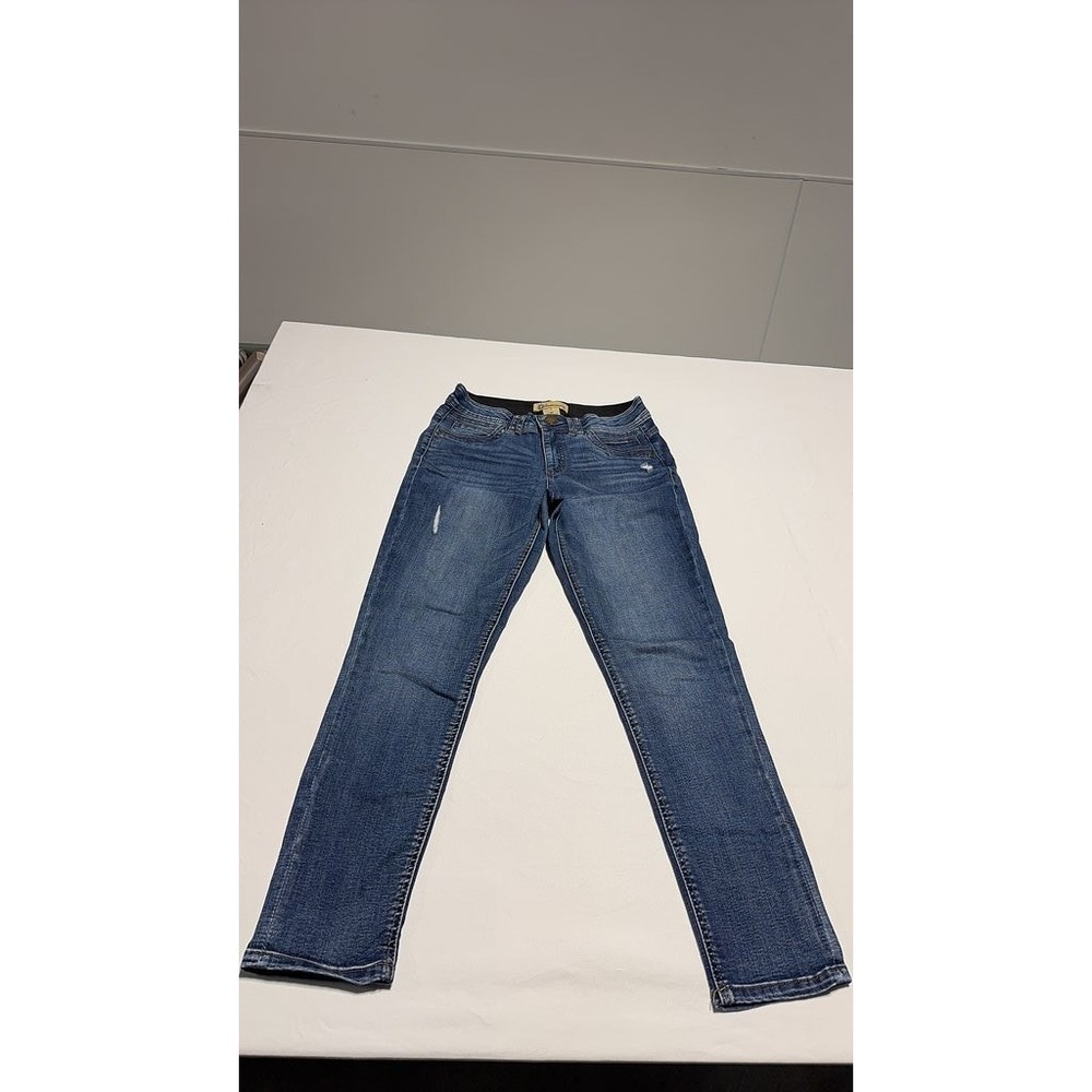 Democracy Ab Solution Jegging Blue Stretch Denim Jeans Size 4